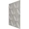 Ekena Millwork 19 5/8in. W x 19 5/8in. H Wallflower EnduraWall Decorative 3D Wall Panel Covers 2.67 Sq. Ft. WP20X20WAEPE - alternate 3